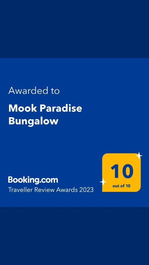 Mook Paradise Bungalow Ко Моок Екстериор снимка